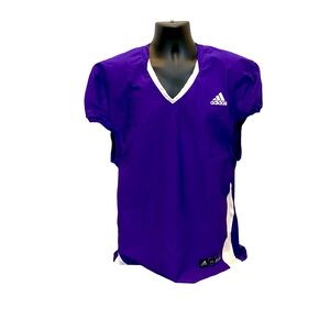 Adidas Football Practice Jersey Men’s Size 2XL Purple / White Training Shirt NEW